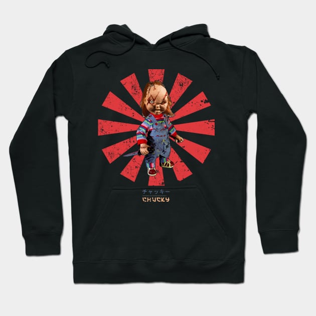 Chucky Retro Japanese Hoodie by Nova5